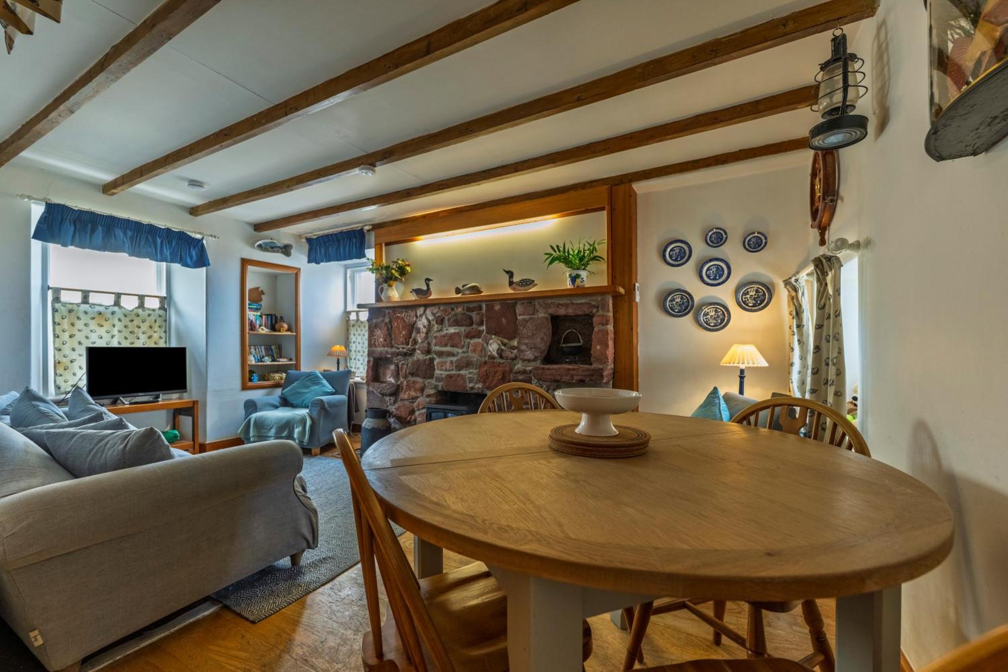 Fisherman'S Cottage In Pennan Экстерьер фото
